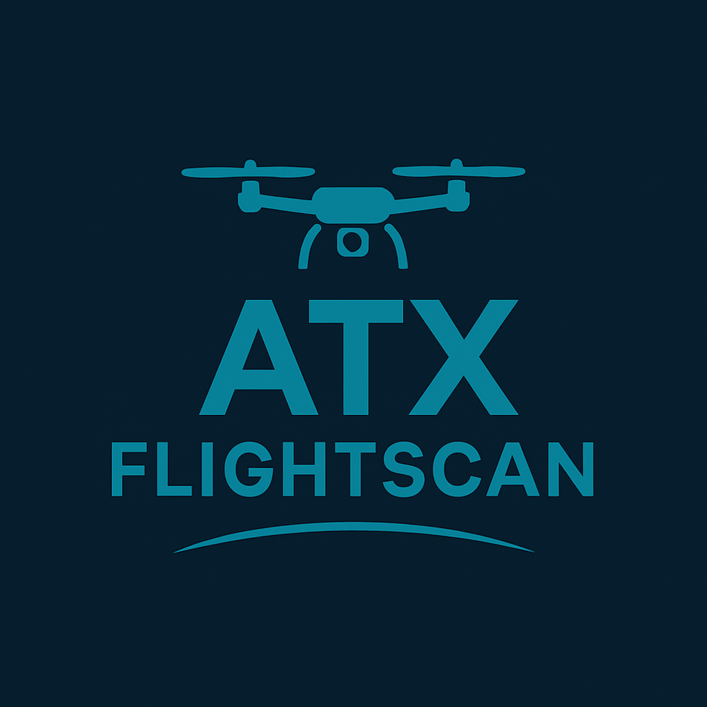 ATX FlightScan Logo – Drone 3D Models and Aerial Imaging for Construction